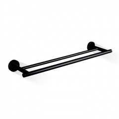 Полотенцедержатель Decor Walther BA HTD65 BASIC 65 см двойной, black matt (0531760) Тернопіль