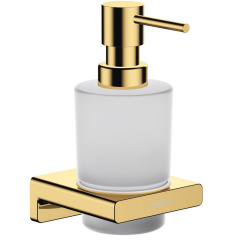 Дозатор жидкого мыла, подвесной Hansgrohe AddStoris, Polished Gold Optic (41745990) Київ