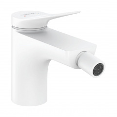 Смеситель для биде Hansgrohe Vivenis 250 с донным клапаном pop-up, Matt White (75200700) Київ