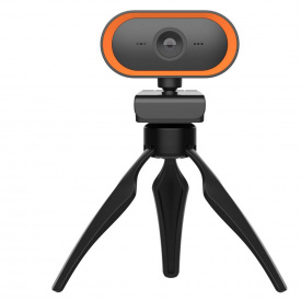 Веб-камера + штатив-тренога UTM Webcam SJ-PC011O 2560x1440 Black-Orange