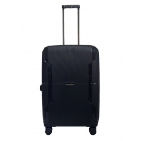 Чемодан дорожный Средний (М) Полипропилен Airtex 245 75л 67,5x46x27,5см Черный