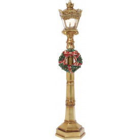 Фонарик с Led подсветкой декоративный gold Bona DP113704