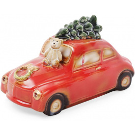 Декор новогодний Машина фарфор с LED-подсветкой Bona DP42595