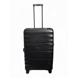 Чемодан дорожный Средний (М) Полипропилен Airtex 242 75л 65,5x46x27,5см Черный