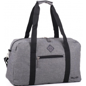 Сумка дорожная Wallaby, 2550 grey серая 21 л