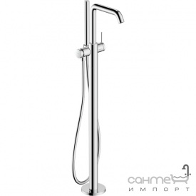 Смеситель для ванны напольный Hansgrohe Tecturis S 73440000 хром