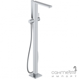 Смеситель для ванны напольный Hansgrohe Tecturis E 73445000 хром
