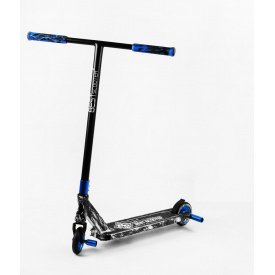 Самокат трюковый Best Scooter HIC-система пеги алюминиевый диск и дека принт Horror skulls 100 кг Разноцветный (105671)