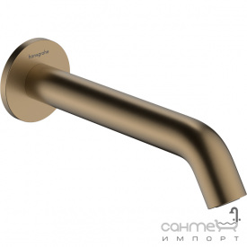 Излив 21 см Hansgrohe Tecturis S 73411140 бронза