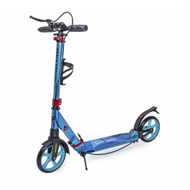 Двухколесный самокат Scale Sports SS-10. Tiffany metallic (ручной тормоз, Led-фонарик) 167332841