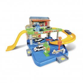 Детский игровой игровой набор Bburago Гараж 2 уровня 1:43 DD097503