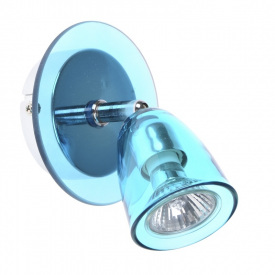 Светильник спот Brille Стекло 40W HTL-60 Синий 176171