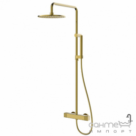 Душевая стойка с термостатом Imprese Deira ZMK112009090 золото шампань