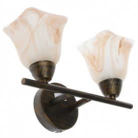 Бра Классическое Brille 60W BKL-182 Коричневый