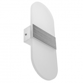 LED подсветка Brille Металл 6W AL-527 Серебристый 27-027