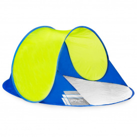 Палатка пляжная Spokey Altus 195x100x85 см Желто-синяя