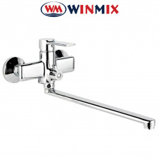 Смеситель для ванны длинный нос Winmix Premium​ "Benedict" (Chr-006), Польша