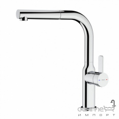 Смеситель для кухни с вытяжным изливом Teka Oval 938 116020018 хром Херсон
