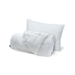 Набор одеяло и классическая подушка Dormeo Carbon 200х220 см Белый Київ