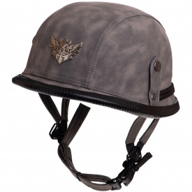 Мотошлем для чоппера Ретро-Каска KCO 296 L(59-60) Серый