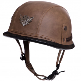 Мотошлем для чоппера Ретро-Каска KCO 296 XL(61-62) Светло-коричневый