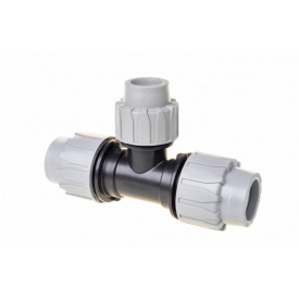 Тройник редукционный ПНД 75x50x75мм