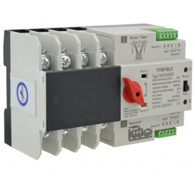 Переключатель ввода резерва Taxnele TXATS-63/4P 63A 4P (АВР) Автоматический 3-фазы