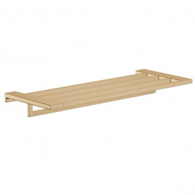 Полочка для полотенец с держателем Hansgrohe AddStoris, Brushed Bronze (41751140)