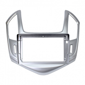 Переходная рамка Lesko Chevrolet Cruze 2012-2015 9" Серебристый (9173-37874)