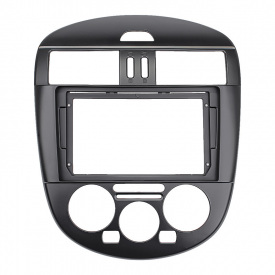 Переходная рамка Lesko 9" Nissan Tiida 2011-2016 Серый (9334-37900)