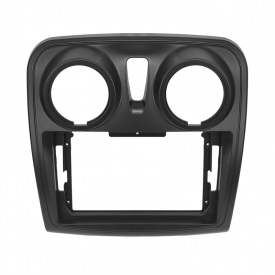 Переходная рамка 9 Lesko Renault Sandero 2017 RE 032N 7115 Черный (8870-34666)