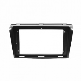 Переходная рамка Lesko 9" для автомобиля Mazda 3, Axela 2004-2009 MA 036N Черный (6474-22650)