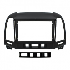 Переходная рамка 9" Lesko для Hyundai Santa Fe 2006-2012гг. (HY 148N)Black
