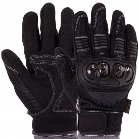 Мотоперчатки MADBIKE MAD-02 L Черный