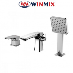 Смеситель для ванны врезная WINMIX Premium Patrick Euro на 3 отверстия (Chr-022), Польша Ивано-Франковск