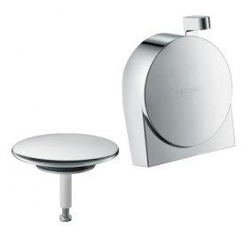 Внешняя часть Hansgrohe Exafill S к сифону на ванну с наполнением, хром (58117000)