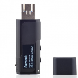 Флешка диктофон с голосовой активацией записи Savetek GS R-13 до 10 часов работы (100854)