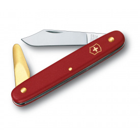 Садовый нож Victorinox Budding 2 100 мм в блистере красный (3.9110.B1)