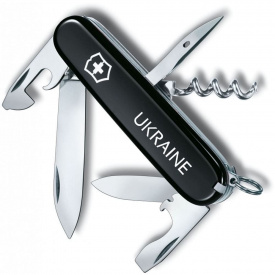 Складной нож Victorinox Spartan Ukraine 91 мм 12 функций Ukraine (1.3603.3_T0140u)