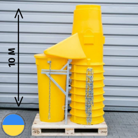 Мусороспуск, строительный рукав для мусора 10 (м) Стандарт