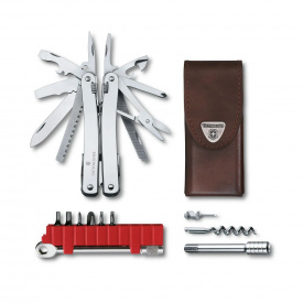 Мультитул Victorinox Swisstool Spirit X Plus Ratchet Серебристый (3.0236.L)