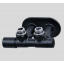 Вентиль ручной Vario Term TWINS 50 mm, Black mat (левый) Ровно