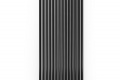 Дизайн-радіатор Terma Delfin 1800x580 mm Black mat