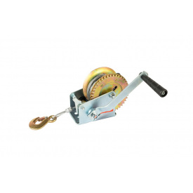 Лебедка барабанная MASTERTOOL 454 кг трос 10 м (86-8145)