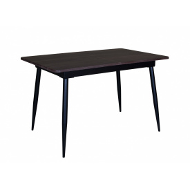 Стол Max's furniture Денвер 75х120/160х75 см Дуб Табак + Черный