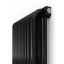 Дизайн-радиатор Terma Delfin 1800x580 mm Black mat Львов