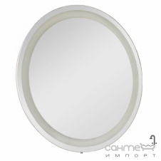 Круглое зеркало с LED-подсветкой Аква Родос Омега R-Line D-60