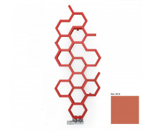 Рушникосушка водяна Terma Hex 1220x486 RAL 2012