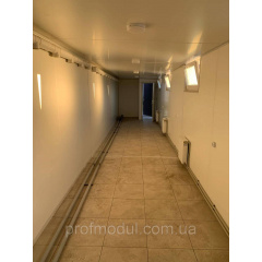 Роздягальня з двох модулів 15*2,5м Виноградів