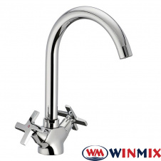 Смеситель для кухни ухо на гайке Winmix Premium Galaxy (Chr-275), Польша